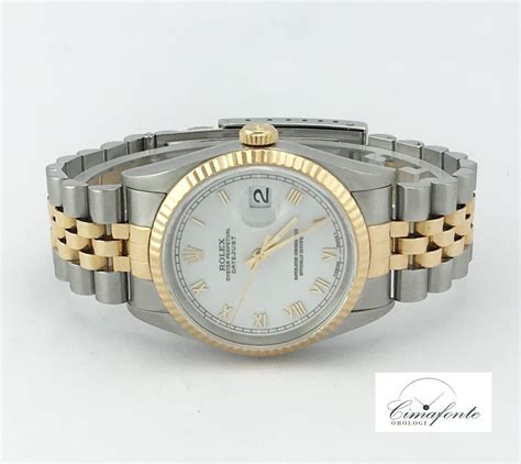 orologio rolex datejust acciaio e oro|rolex datejust oro bianco.